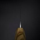 Nakiri VG-10 Mirror Tsuchime Damascus Olive Handle 170mm-[Musashi]-[Japanese-Kitchen-Knives]