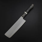 Nakiri VG-10 Polished Maple Handle 165mm (6.5”)-[Musashi]-[Japanese-Kitchen-Knives]