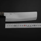 Nakiri VG-10 Polished Maple Handle 165mm (6.5”)-[Musashi]-[Japanese-Kitchen-Knives]