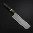 Nakiri VG-10 Polished Maple Handle 165mm (6.5”)-[Musashi]-[Japanese-Kitchen-Knives]