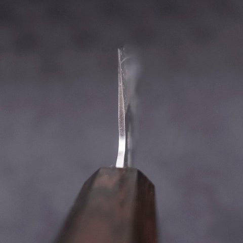 Nakiri VG-10 Polished Sakura Ebony Handle 165mm-[Musashi]-[Japanese-Kitchen-Knives]