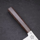 Nakiri VG-10 Polished Sakura Ebony Handle 165mm-[Musashi]-[Japanese-Kitchen-Knives]