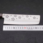 Nakiri VG-10 Polished Sakura Ebony Handle 165mm-[Musashi]-[Japanese-Kitchen-Knives]