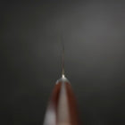 Nakiri VG-10 Polished Western Mahogany Handle 170mm-[Musashi]-[Japanese-Kitchen-Knives]