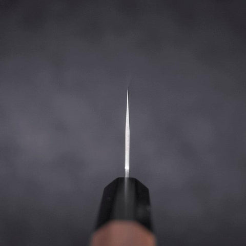 Nakiri VG-10 Tsuchime Damascus Walnut Handle 165mm-[Musashi]-[Japanese-Kitchen-Knives]