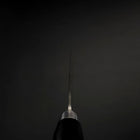 Nakiri VG-10 Tsuchime Damascus Western Black Handle 165mm-[Musashi]-[Japanese-Kitchen-Knives]