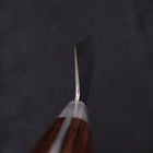 Nakiri VG-10 Tsuchime Damascus Western Handle 165mm-[Musashi]-[Japanese-Kitchen-Knives]