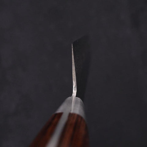 Nakiri VG-10 Tsuchime Damascus Western Handle 165mm-[Musashi]-[Japanese-Kitchen-Knives]