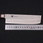 Nakiri VG-10 Tsuchime Damascus Western Handle 165mm-[Musashi]-[Japanese-Kitchen-Knives]