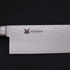 Nakiri VG-10 Tsuchime Western Dark Blue Handle 165mm-[Musashi]-[Japanese-Kitchen-Knives]