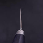 Nakiri VG-10 Tsuchime Western Dark Blue Handle 165mm-[Musashi]-[Japanese-Kitchen-Knives]