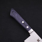 Nakiri VG-10 Tsuchime Western Dark Blue Handle 165mm-[Musashi]-[Japanese-Kitchen-Knives]