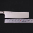 Nakiri VG-5 Polished Western Handle 160mm (6.3”)-[Musashi]-[Japanese-Kitchen-Knives]