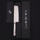 Nakiri VG-5 Polished Western Handle 160mm-[Musashi]-[Japanese-Kitchen-Knives]