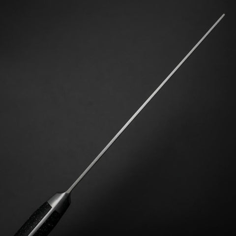 Nakiri VG-5 Tsuchime Western Black Marble Handle 170mm-[Musashi]-[Japanese-Kitchen-Knives]