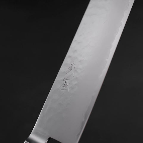 Nakiri VG-5 Tsuchime Western Handle 180mm (7”)-[Musashi]-[Japanese-Kitchen-Knives]