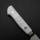 Nakiri VG-5 Tsuchime Western White Marble Handle 170mm (6.7”)-[Musashi]-[Japanese-Kitchen-Knives]