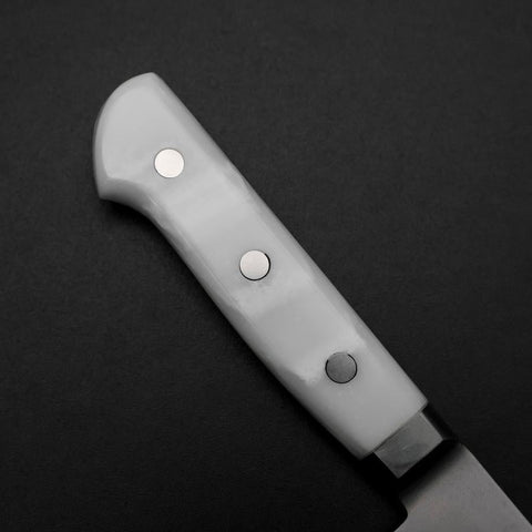 Nakiri VG-5 Tsuchime Western White Marble Handle 170mm (6.7”)-[Musashi]-[Japanese-Kitchen-Knives]