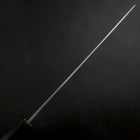 Nakiri White Steel #1 Stainless Clad Buffalo Magnolia Handle 165mm-[Musashi]-[Japanese-Kitchen-Knives]