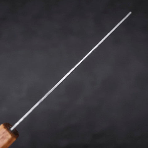 Nakiri White Steel #1 Tsuchime Yaki Urushi Handle 165mm-[Musashi]-[Japanese-Kitchen-Knives]