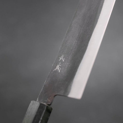 Nakiri White Steel #2 Kurouchi Mango Urushi Verde 165 mm