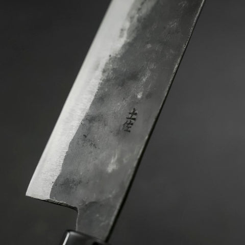 Nakiri White Steel #2 Kurouchi Magnolia Handle 165mm-[Musashi]-[Japanese-Kitchen-Knives]