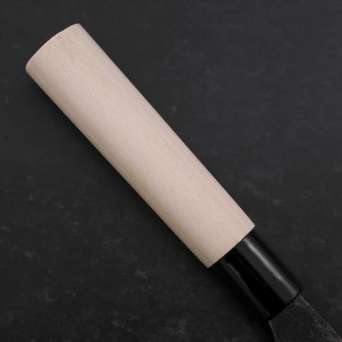 Nakiri White Steel #2 Kurouchi Magnolia Handle 165mm-[Musashi]-[Japanese-Kitchen-Knives]