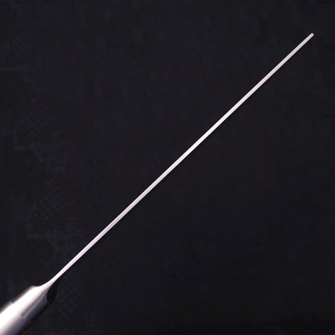 Nakiri Knife VG-5 Polished Western Handle 180mm-[Musashi]-[Japanese-Kitchen-Knives]