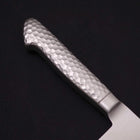 Nakiri Knife VG-5 Polished Western Handle 180mm-[Musashi]-[Japanese-Kitchen-Knives]