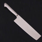 Nakiri Knife VG-5 Polished Western Handle 180mm-[Musashi]-[Japanese-Kitchen-Knives]