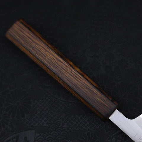 Paring White Steel #1 Polished Sumi Urushi Handle 80mm-[Musashi]-[Japanese-Kitchen-Knives]