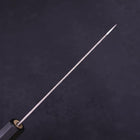 Petty AUS-10 Nashiji Damascus Buffalo Magnolia Handle 135mm-[Musashi]-[Japanese-Kitchen-Knives]