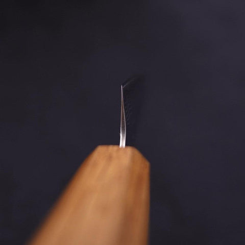 Petty AUS-10 Nashiji Damascus Yaki-Urushi Handle 135mm-[Musashi]-[Japanese-Kitchen-Knives]