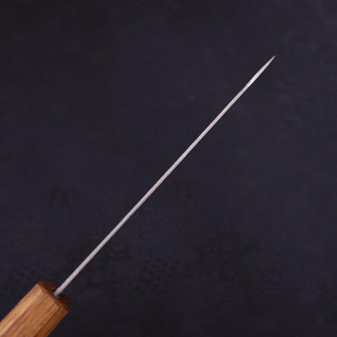 Petty AUS-10 Nashiji Damascus Yaki-Urushi Handle 135mm-[Musashi]-[Japanese-Kitchen-Knives]