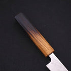 Petty AUS-10 Nashiji Damascus Yaki-Urushi Handle 135mm-[Musashi]-[Japanese-Kitchen-Knives]