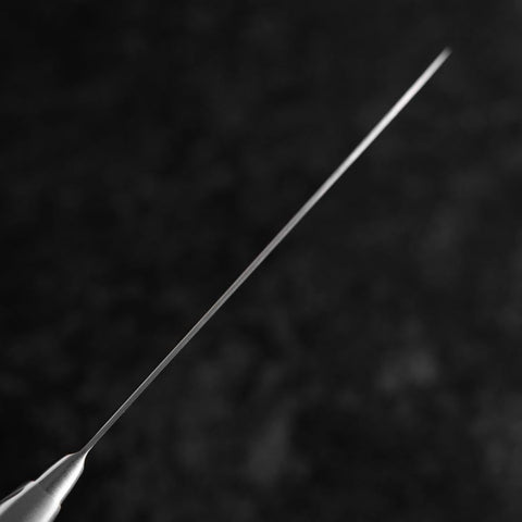 Petty AUS-10 Polished All-Stainless Handle 150mm-[Musashi]-[Japanese-Kitchen-Knives]