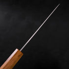 Petty AUS-10 Polished Oak Handle 150mm-[Musashi]-[Japanese-Kitchen-Knives]