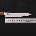 Petty AUS-10 Polished Oak Handle 150mm-[Musashi]-[Japanese-Kitchen-Knives]
