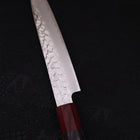 Petty AUS-10 Tsuchime Damascus Cherry Handle 150mm-[Musashi]-[Japanese-Kitchen-Knives]