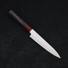 Petty AUS-10 Tsuchime Damascus Cherry Handle 150mm-[Musashi]-[Japanese-Kitchen-Knives]
