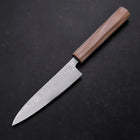 Petty AUS-8 Nashiji Olive Handle 120mm-[Musashi]-[Japanese-Kitchen-Knives]