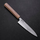 Petty AUS-8 Nashiji Olive Handle 120mm-[Musashi]-[Japanese-Kitchen-Knives]