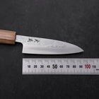 Petty AUS-8 Nashiji Olive Handle 90mm-[Musashi]-[Japanese-Kitchen-Knives]