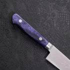 Petty AUS-8 Polished Western-Blue Handle 130mm-[Musashi]-[Japanese-Kitchen-Knives]