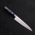 Petty AUS-8 Polished Western-Blue Handle 130mm-[Musashi]-[Japanese-Kitchen-Knives]
