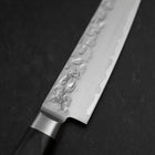 Petty AUS-8 Tsuchime Western Black Handle 135mm-[Musashi]-[Japanese-Kitchen-Knives]