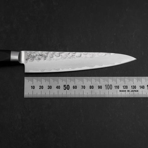 Petty AUS-8 Tsuchime Western Black Handle 135mm-[Musashi]-[Japanese-Kitchen-Knives]