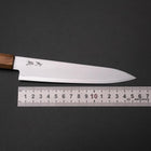 Petty Blue Steel #2 Polished Olive Handle 150mm-[Musashi]-[Japanese-Kitchen-Knives]