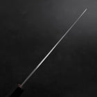 Petty Blue Super Polished Ebony Handle 150mm-[Musashi]-[Japanese-Kitchen-Knives]