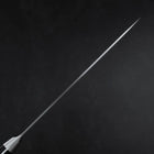 Petty Blue Steel #2 Kurouchi Dark Blue Urushi Handle 150mm-[Musashi]-[Japanese-Kitchen-Knives]